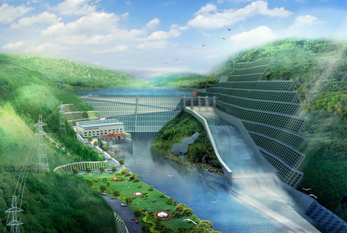 佳木斯老挝南塔河1号水电站项目